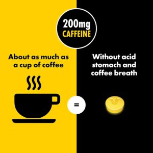 Tabletas Vivarin 200mg cafeína para mantenerse despierto