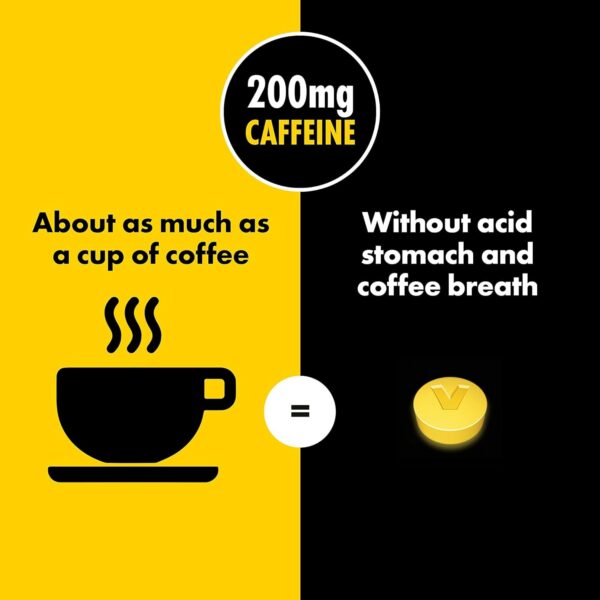 Tabletas Vivarin 200mg cafeína para mantenerse despierto