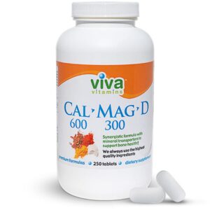 Frente de CalMagD Viva Vitamins
