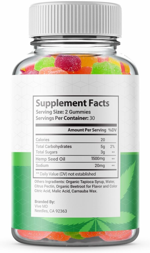 Version 1.0.0 VIVE MD K2Life gomitas envase