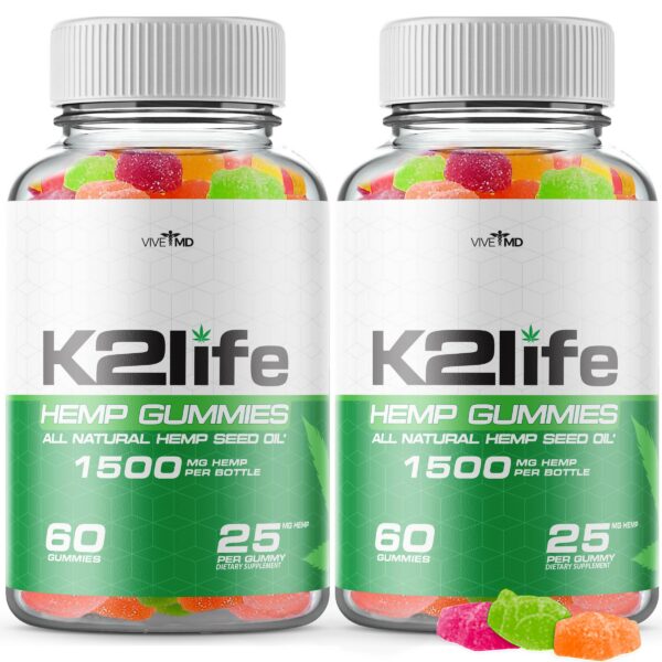 Version 1.0.0 VIVE MD K2Life gomitas frontal