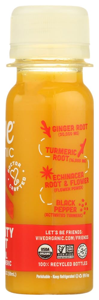 Vive Organic Immunity Boost botella shot orgánico