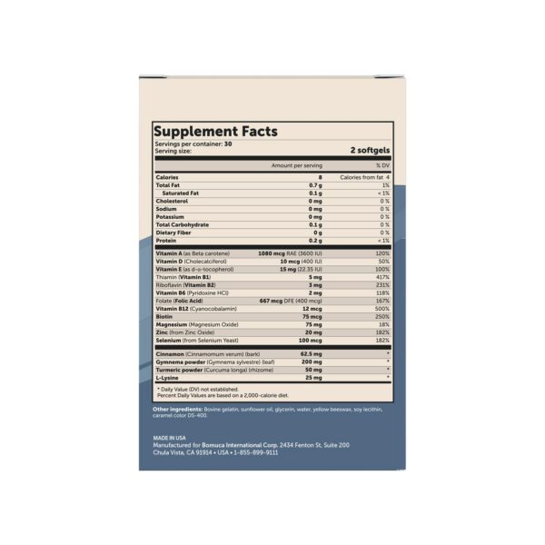 Blíster de Vivioptal con cápsulas blandas