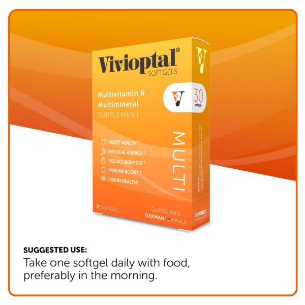 Detalle de la etiqueta de vitaminas