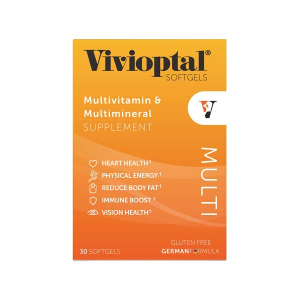 Etiqueta frontal Vivioptal Multi 30 Softgels