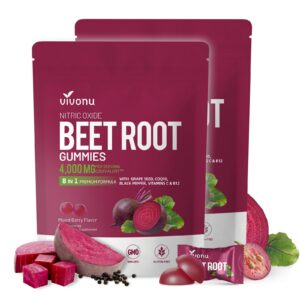 VivoNu Beetroot Gummies frasco