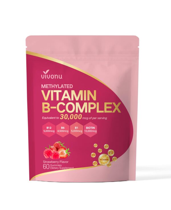 Version 1.0.0 Frente del envase VivoNu Gomitas complejo B