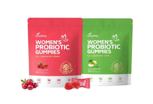 Frasco de VivoNu Viginal Probiotics