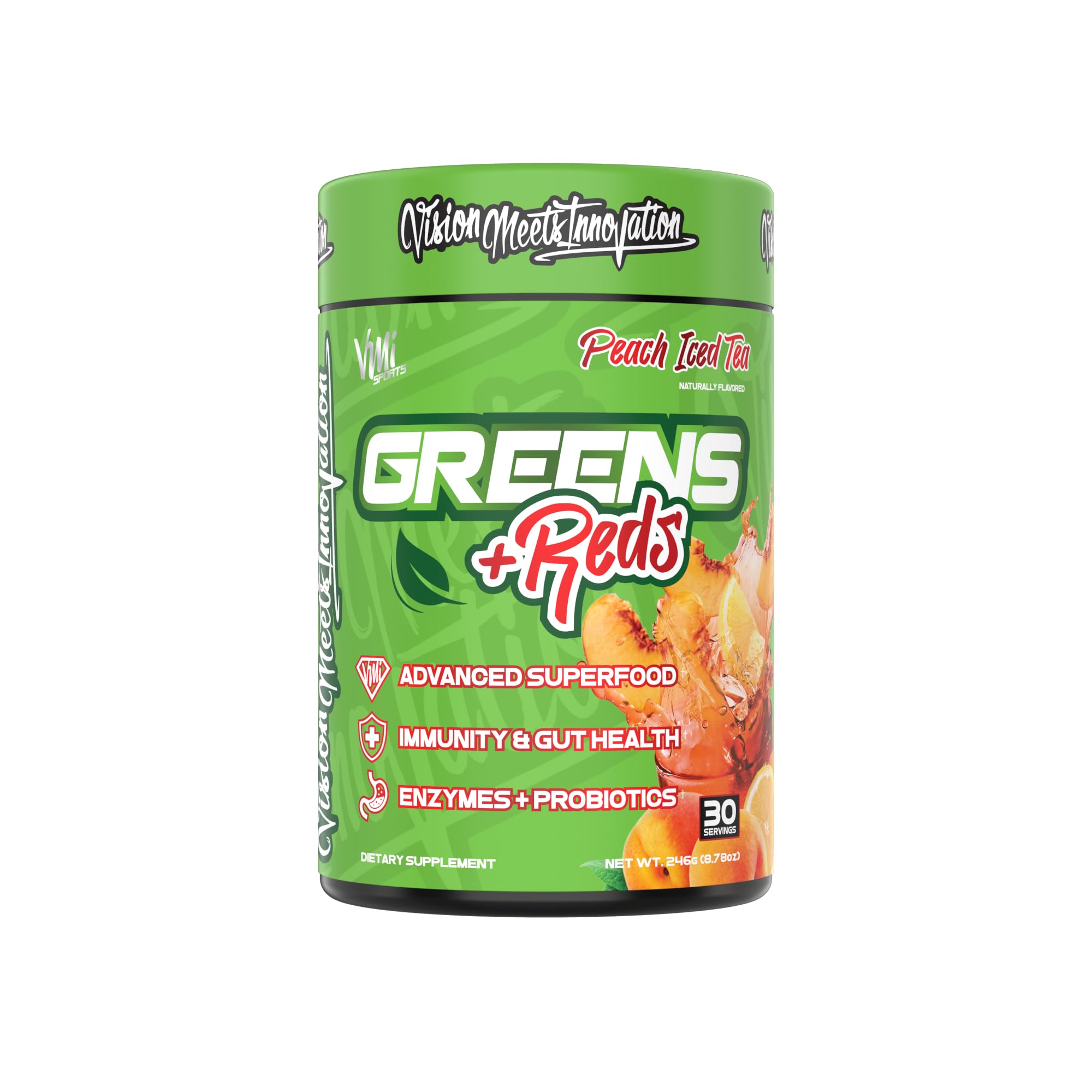 Greens + Reds Advanced Enzymes Probiotics