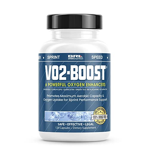 Frasco VO2-Boost suplemento resistencia y oxígeno natural USA