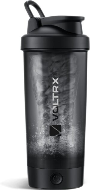 Voltrx shaker frontal con logotipo