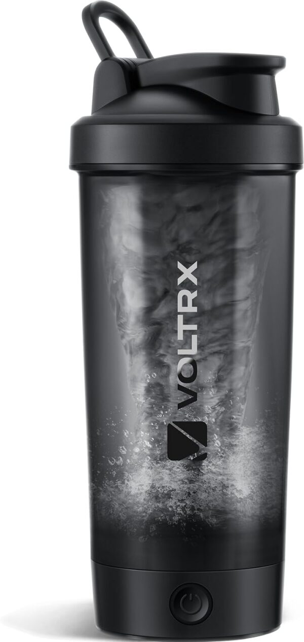 Voltrx shaker frontal con logotipo