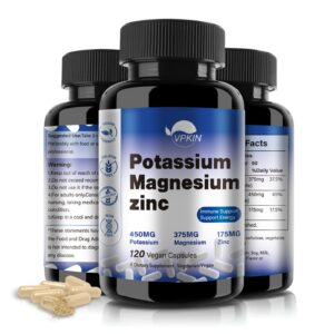 Frente del envase VPKIN potasio magnesio 1000 mg