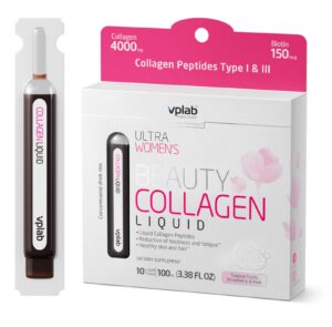 Version 1.0.0 VPLab Ultra Colágeno líquido etiqueta frontal