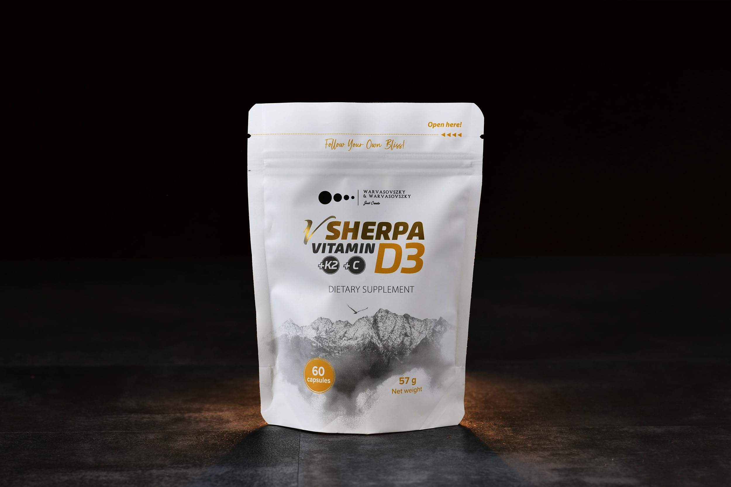vSherpa Vitamin D3, 4000 IU + K2 Menaquinone-7 + Vitamin C
