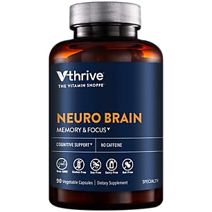 Vthrive Neuro saludable cerebral memoria enfoque sin cafeína