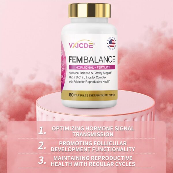 Cápsulas VXICDE FemBalance en blíster