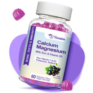 Version 1.0.0 Frontal de envase de gomitas calcio magnesio zinc