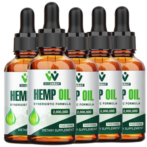 Frasco y cuentagotas de Hemp Oil Drops