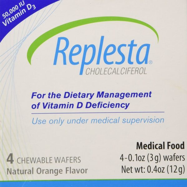 Wafers masticables Replesta Tabs EVERIDIS Health Sciences paquete
