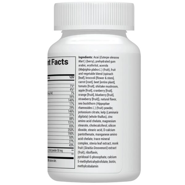 Wafers rojas multivitaminas para niños Dr Berg