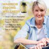 Frasco con cápsulas Warrior Strong Wellness
