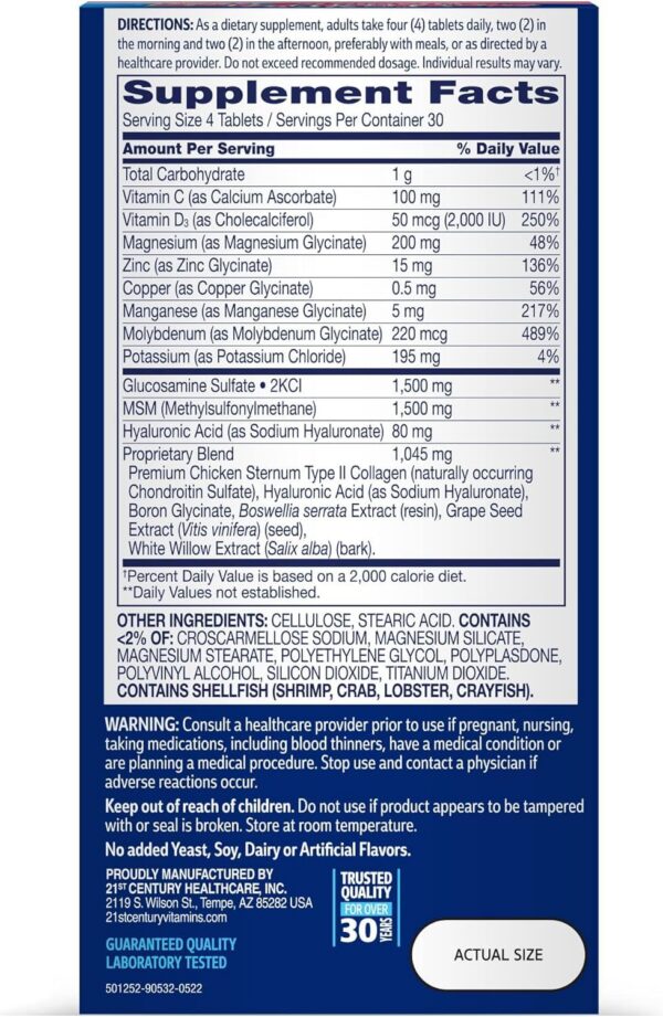 Version 1.0.0 Etiqueta WASOTO glucosamina condroitina MSM