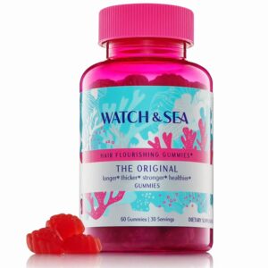Gomitas para el crecimiento y grosor del cabello Watch & Sea