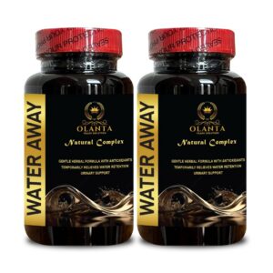 Version 1.0.0 Water Away pastillas diuréticas para retención de agua mujer