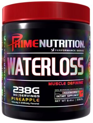 Water Loss Prime Nutrition diurético natural 90 porciones sabor piña