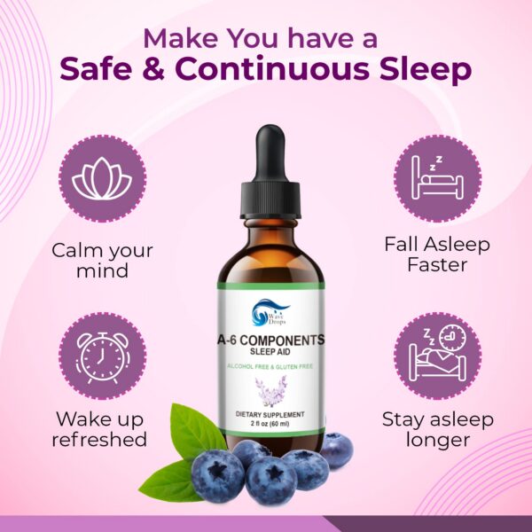 Wave Drops gotas sueño ingredientes naturales relajantes
