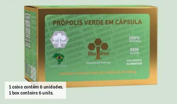 Cápsulas blandas Wax Green Propolis