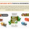 Etiqueta de ingredientes WAY 4 Organic W4O Papaya hojas