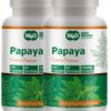 Frasco frontal WAY 4 ORGANIC W4O Papaya Leaf Extract Cápsulas