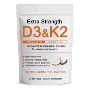 Frente de WDVNEX D3 K2 Magnesio cápsulas blandas