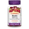 Webber Naturals Biotina gomitas frontal