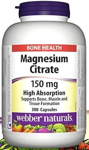 Version 1.0.0 Webber Naturals Magnesio Citratos capsulas
