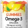 Version 1.0.0 Frente de las gomitas Omega-3 Webber Naturals