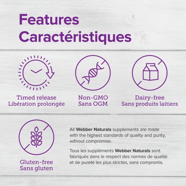 Webber Naturals Vitamina C Liberación 1000 mg tableta