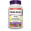 Frasco Webber Naturals Zinc Citrato 50 mg