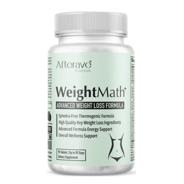 WeightMath potenciador metabolismo fórmula termogénica en botella verde