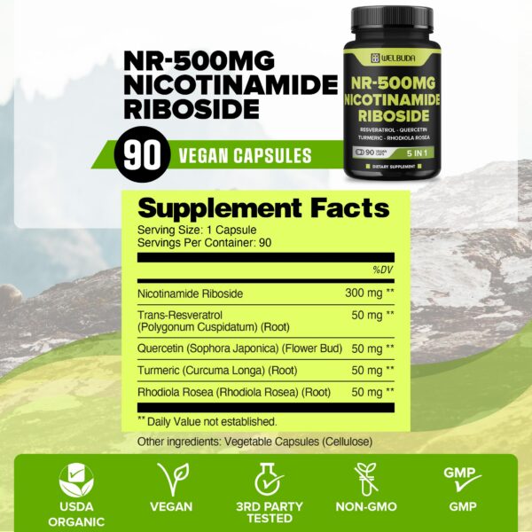 Etiqueta frontal de Welbuda 5 en 1+