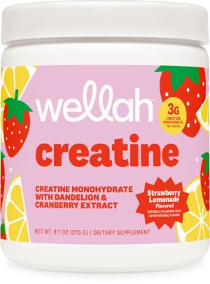 Version 1.0.0 Frasco frontal de Wellah Creatine para mujeres