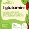 Frontal de etiqueta Wellah L-Glutamine