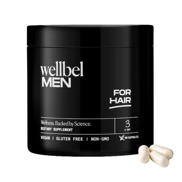 Etiqueta Wellbel Women en envase