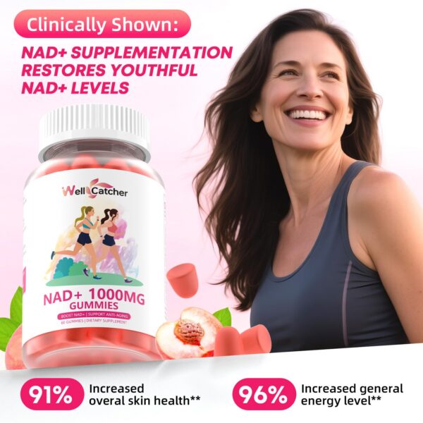 Gomitas NAD+ en empaque