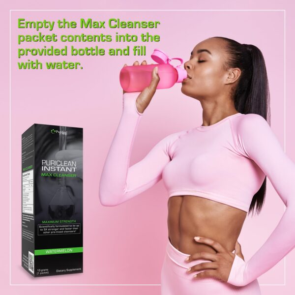 Porción individual de Puriclean en sobre