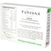 Wellgenix Purvana suplemento herbal doble fuerza 2500mcg biotina