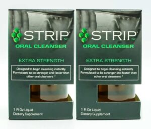 Wellgenix Strip Detox limpiador oral paquete doble