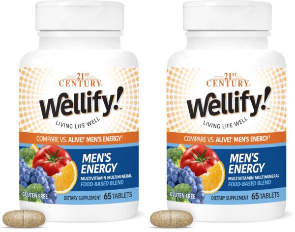 Wellify hombres frontal etiqueta